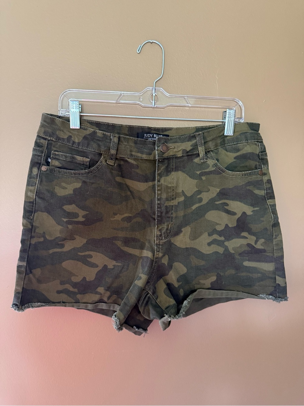 Judy Blue Camo Jean Shorts